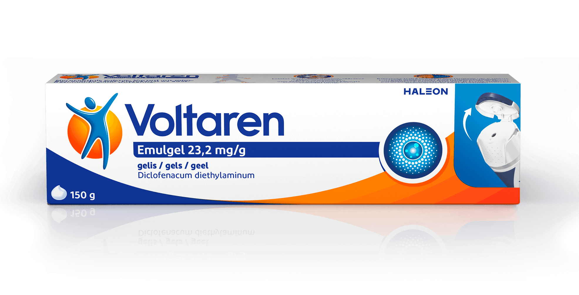 Voltaren Emulgel 23,2 mg/g gels (diclofenacum diethylaminum)
